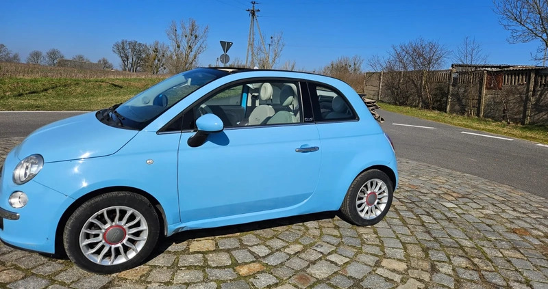 Fiat 500 cena 18900 przebieg: 122373, rok produkcji 2014 z Chodzież małe 781